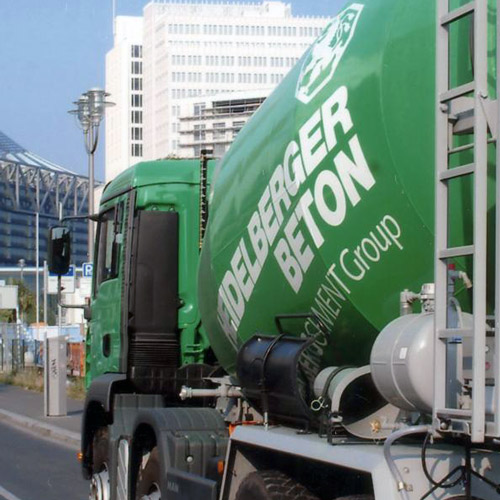 Heidelberger Cement Fließestrich aus dem Fahrmischer